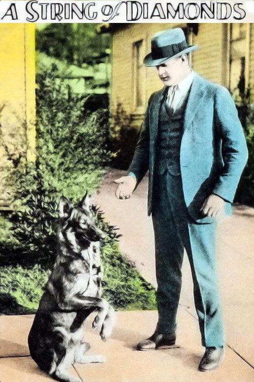 A String of Diamonds 1926 official movie poster
