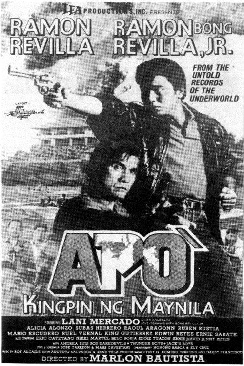 APO: Kingpin ng Maynila 1990 official movie poster