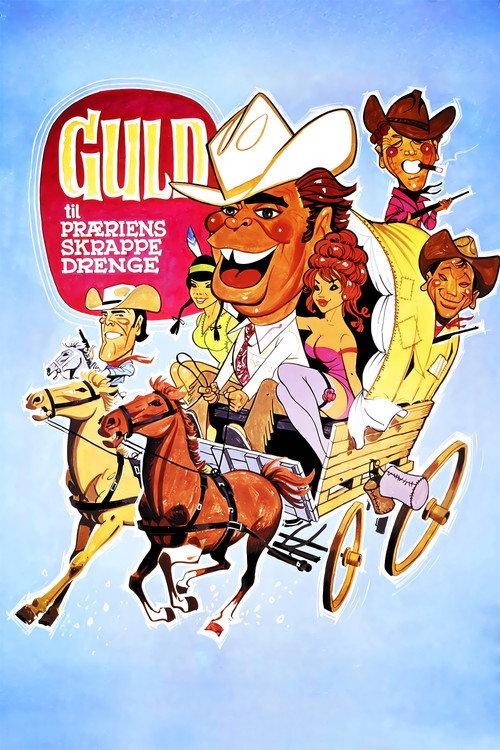 Gold for the Tough Guys of the Prairie 1971 official movie poster