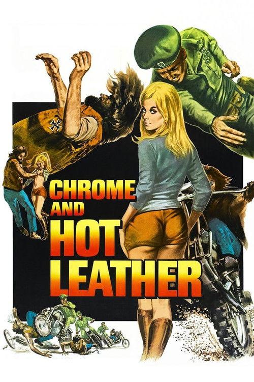 Chrome and Hot Leather 1971 official movie poster