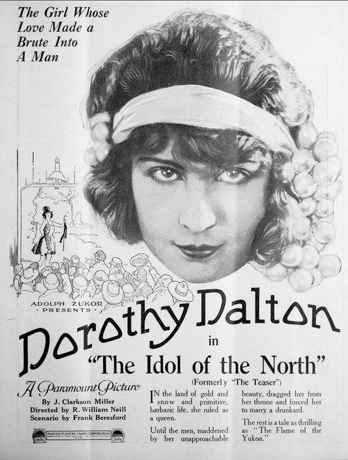 The Idol of the North 1921 official movie poster