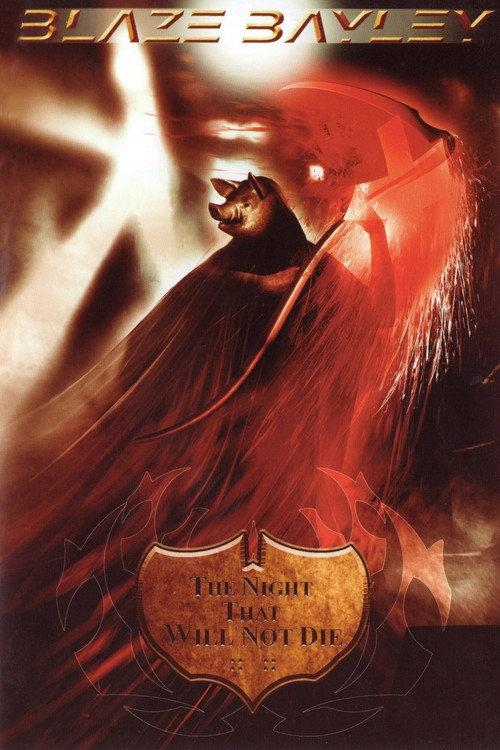 Blaze Bayley: The Night That Will Not Die 2009 official movie poster