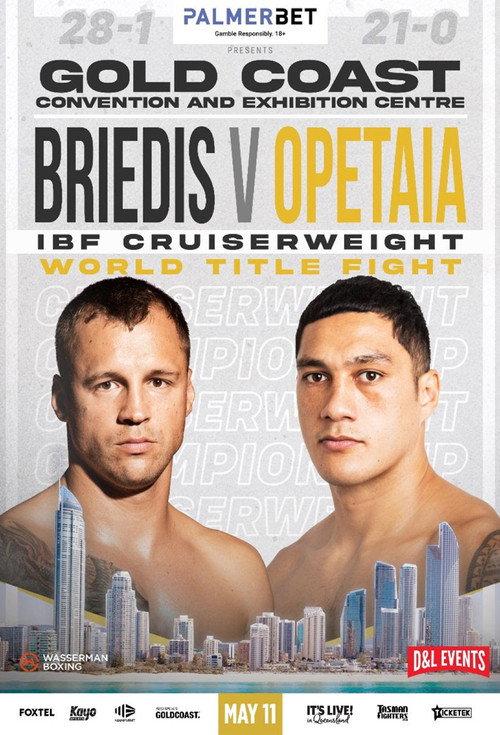 Mairis Briedis vs. Jai Opetaia 2022 official movie poster