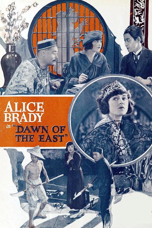 Dawn of the East 1921 official movie poster