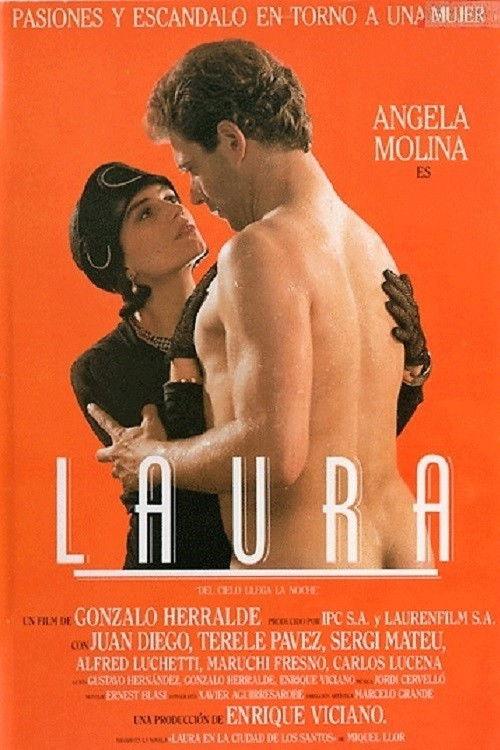Laura, del cielo llega la noche 1987 official movie poster