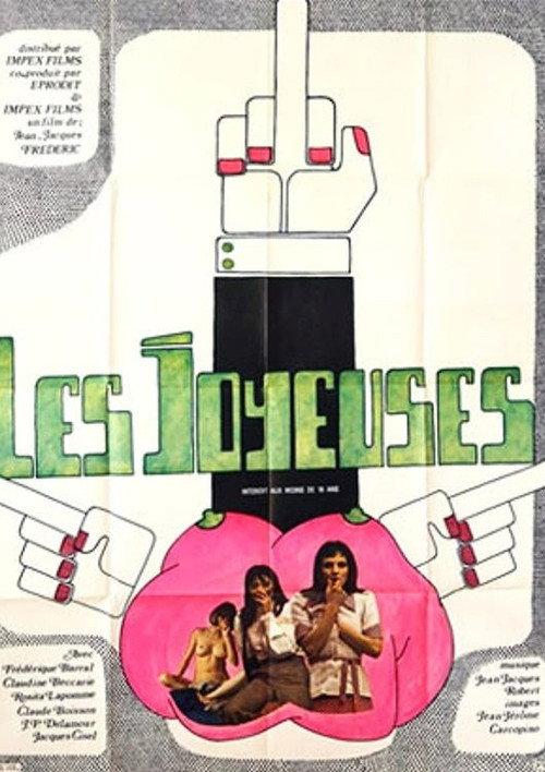 Les joyeuses 1975 official movie poster