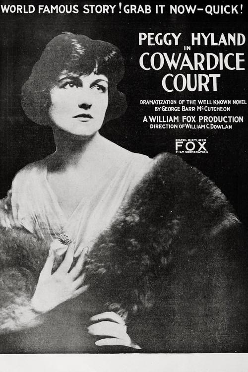 Cowardice Court 1919 official movie poster