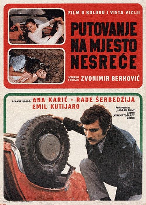 The Scene of the Crash 1971 official movie poster