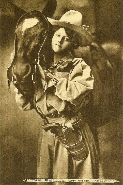 The Belle of Bar-Z Ranch 1912 official movie poster