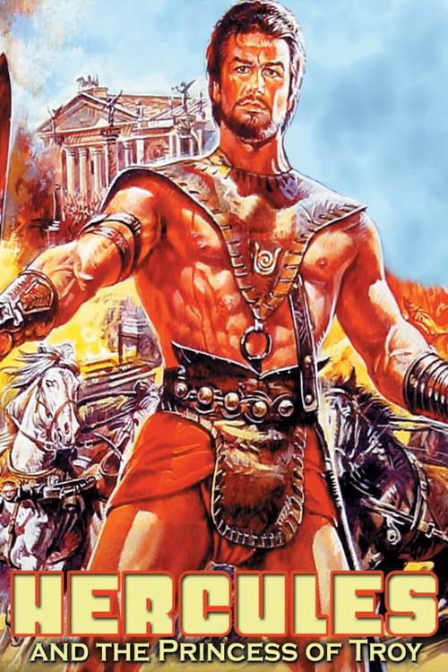 Hercules and the Princess of Troy 1965 official movie poster