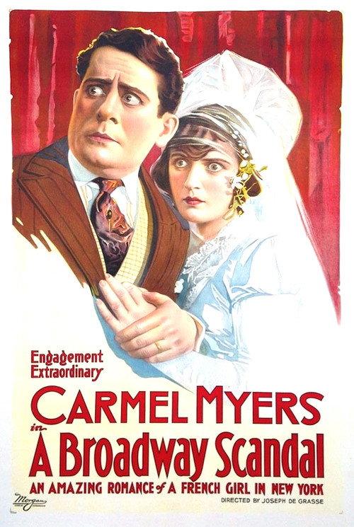 A Broadway Scandal 1918 official movie poster