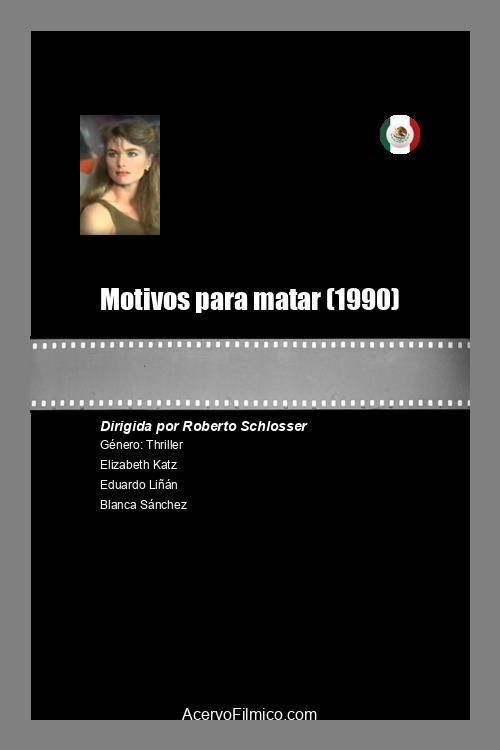 Motivos para matar 1990 official movie poster