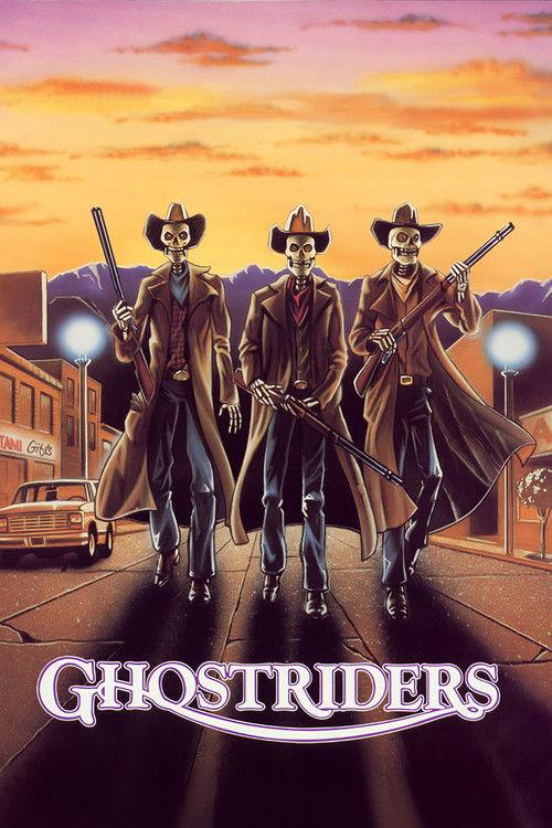 Ghost Riders 1987 official movie poster