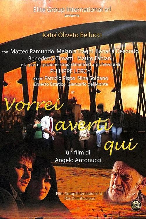 Vorrei averti qui 2010 official movie poster