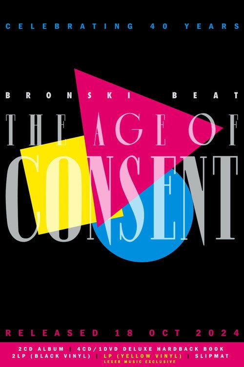 Bronski Beat - The Age Of Consent (40th year anniversary edition) 2024 official movie poster