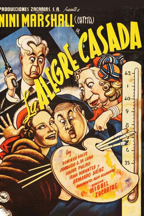 La alegre casada 1952 official movie poster