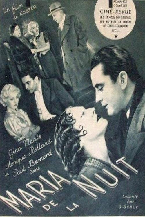 Maria de la nuit 1936 official movie poster