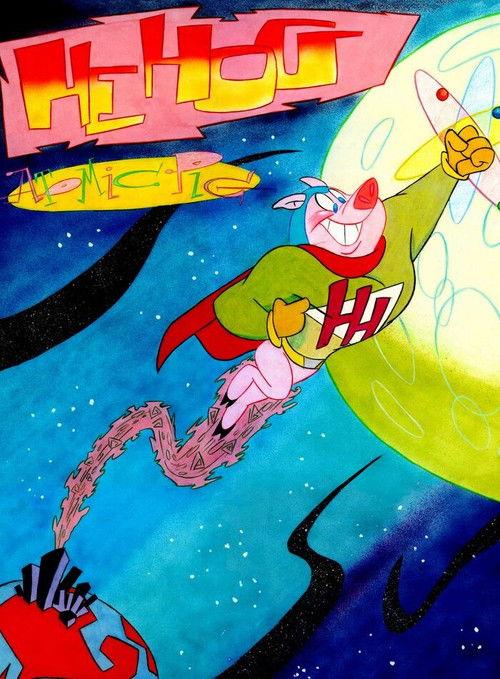 He-Hog the Atomic Pig 1999 official movie poster