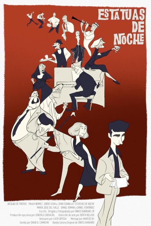 Estatuas de noche 2025 official movie poster