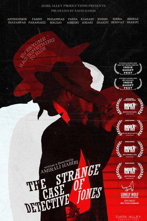 The strange case of detective Jones 2024 official movie poster