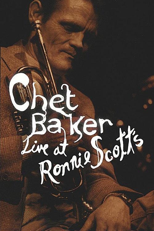 Chet Baker Live at Ronnie Scott's 1986 official movie poster