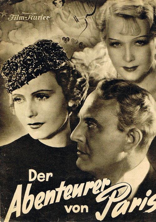 Der Abenteurer von Paris 1936 official movie poster