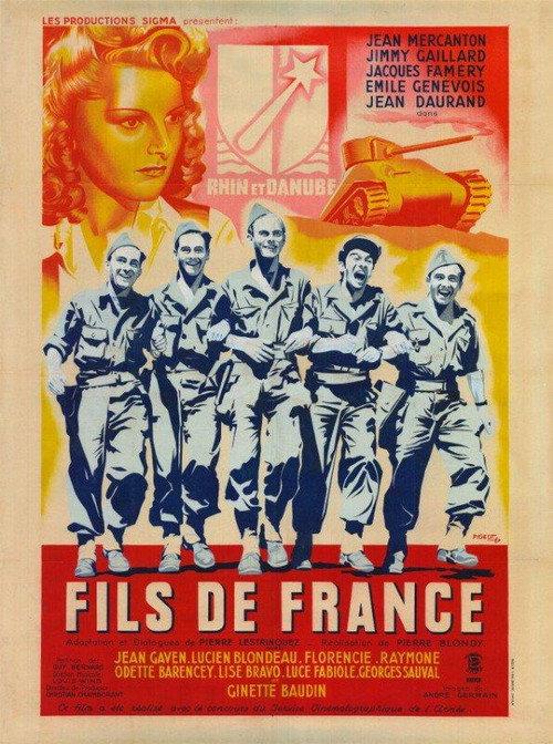 Son of France 1946 official movie poster