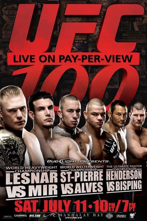 UFC 100: Lesnar vs. Mir 2 2009 official movie poster