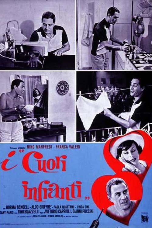 I cuori infranti 1963 official movie poster