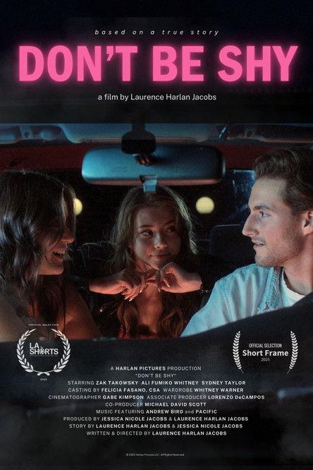 Don't Be Shy 2025 official movie poster