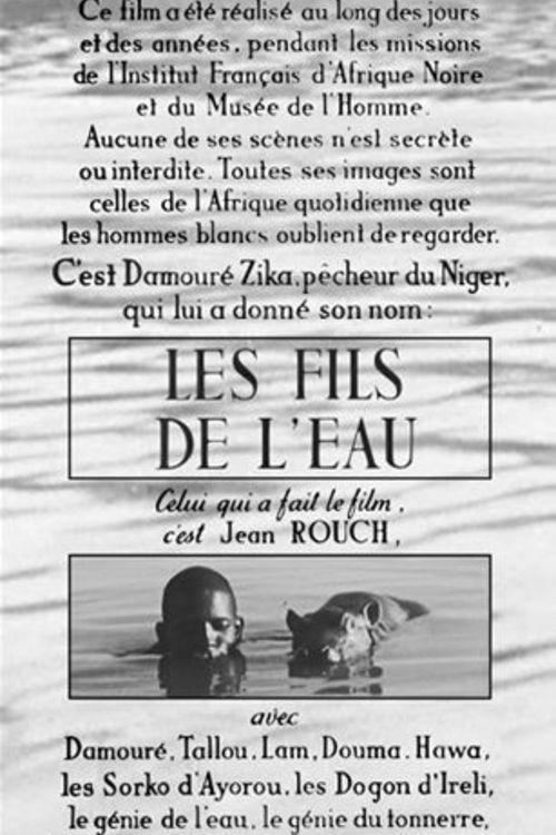 The Sons of the Water 1959 official movie poster