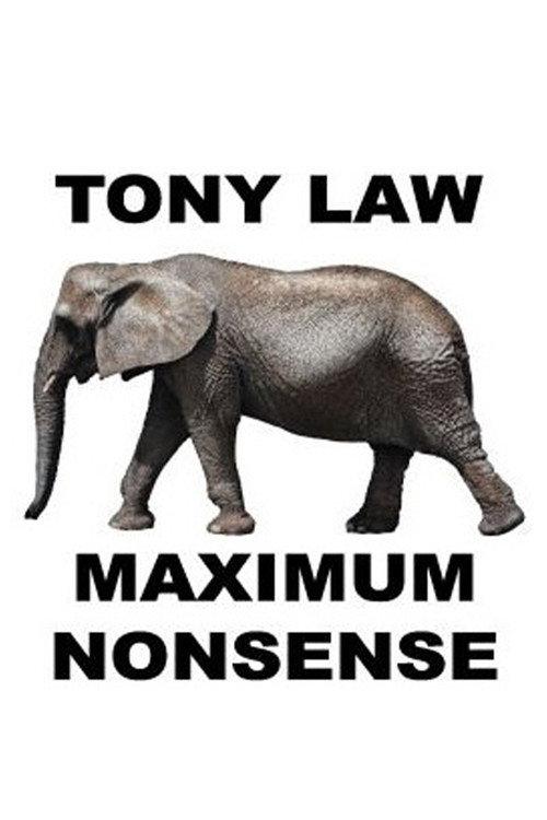 Tony Law: Maximum Nonsense 2013 official movie poster