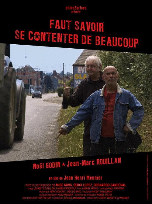 Faut Savoir se Contenter de Beaucoup 2015 official movie poster