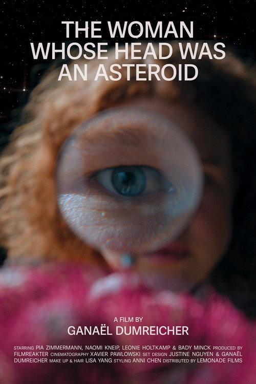 THE WOMAN WHOSE HEAD WAS AN ASTEROID 2026 official movie poster
