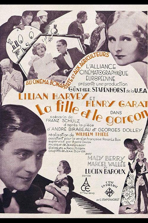 The girl and the boy 1931 official movie poster