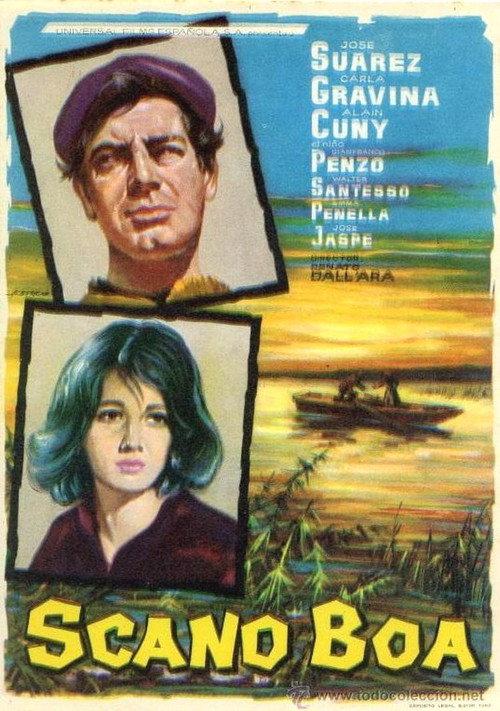 Scano Boa 1961 official movie poster
