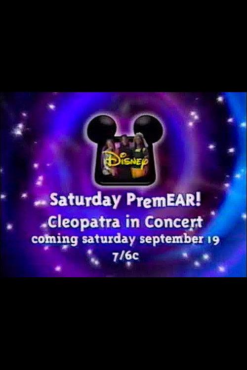 Cleopatra In Concert 1998 official movie poster