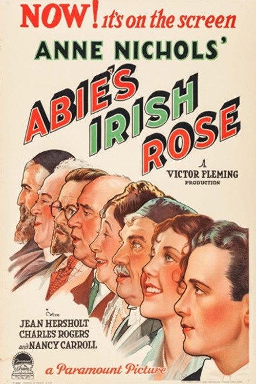 Abie's Irish Rose 1928 official movie poster