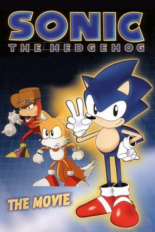 Sonic the Hedgehog: The Movie 1996 official movie poster