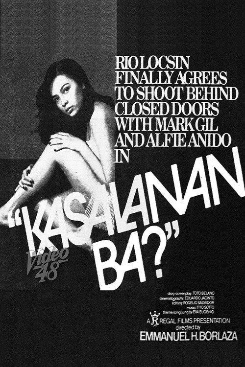 Kasalanan Ba? 1981 official movie poster