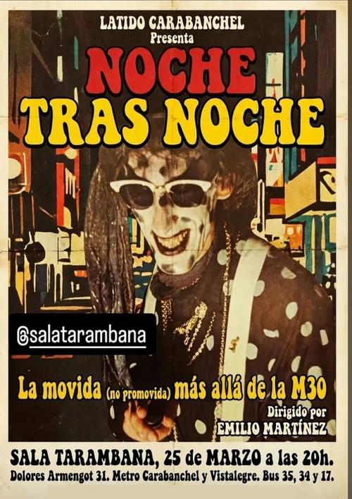 Noche Tras Noche 2026 official movie poster
