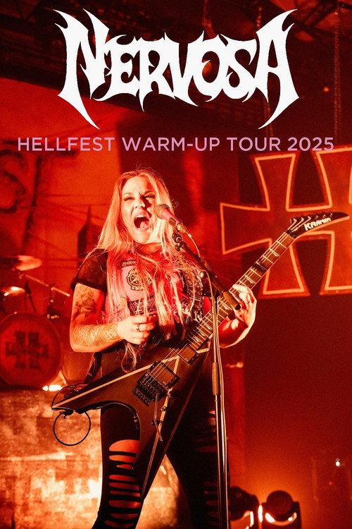 Nervosa - Hellfest Warm-Up Tour 2025 2025 official movie poster