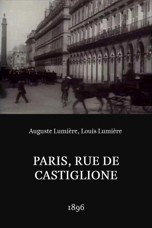 Paris, rue de Castiglione 1897 official movie poster