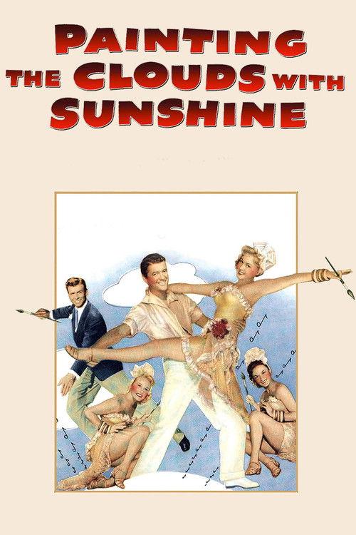 Painting the Clouds with Sunshine 1951 official movie poster