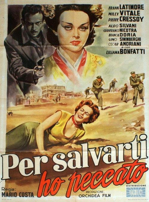 Per salvarti ho peccato 1953 official movie poster