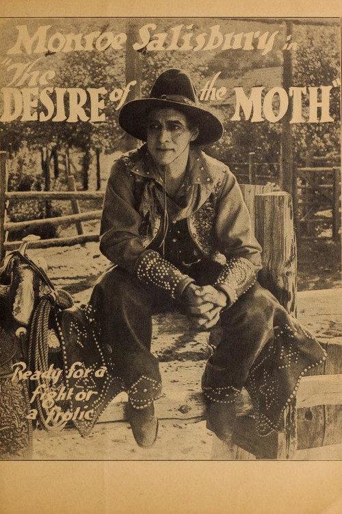 The Desire of the Moth 1917 official movie poster