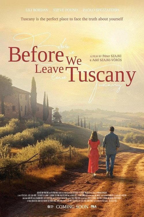 Before We Leave Tuscany 2026 official movie poster