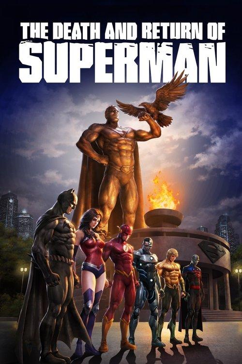 The Death and Return of Superman 2019 official movie poster