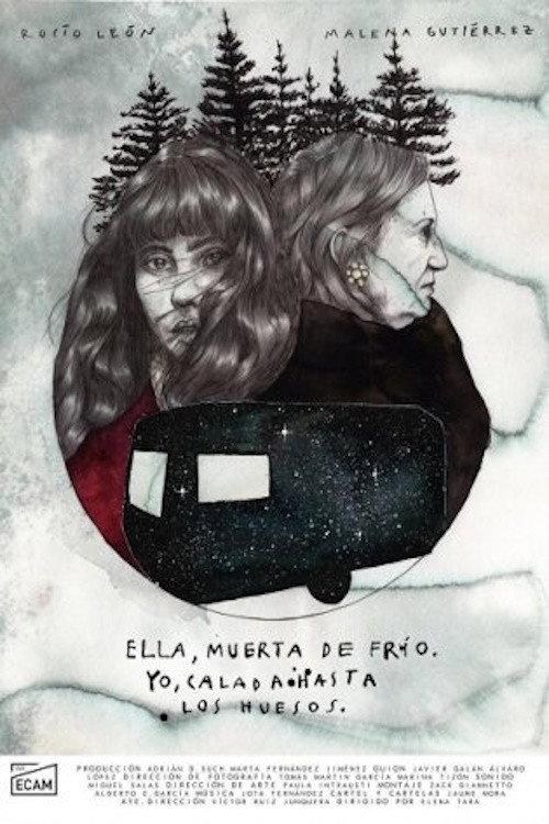 Frozen to Death, Soaked To The Skin 2019 official movie poster