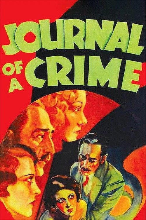 Journal of a Crime 1934 official movie poster